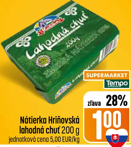 Hriňovská lahodná nátierka