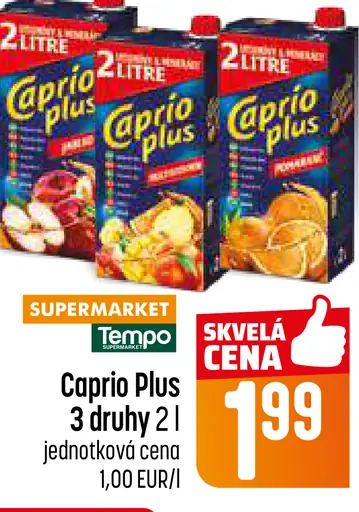 Caprio ovocný nápoj