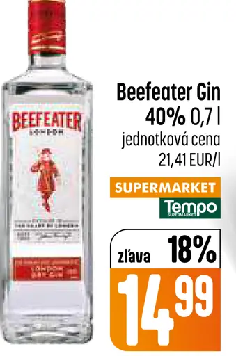 Beefeater gin