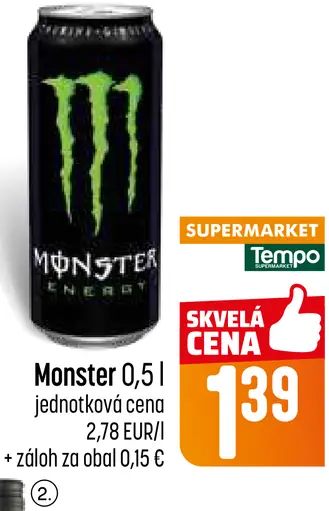 Monster Energetický Nápoj