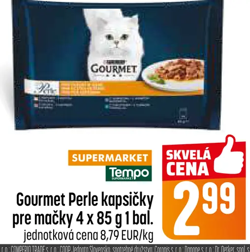 Gourmet Perle kapsičky pre mačky