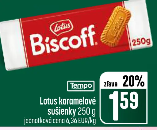 Lotus Karamelové sušienky