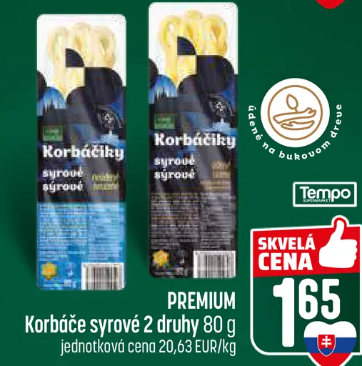 Korbáčiky syrové