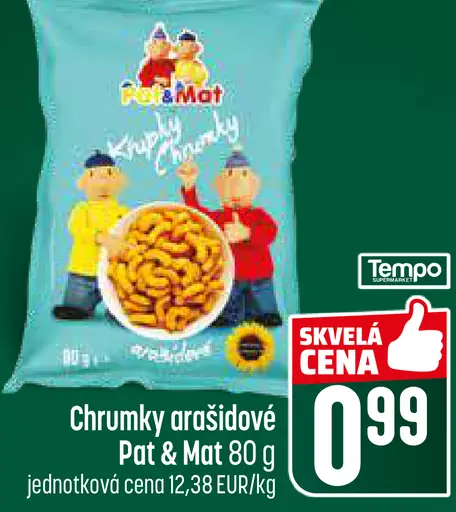 Pat a Mat chrumky arašidové