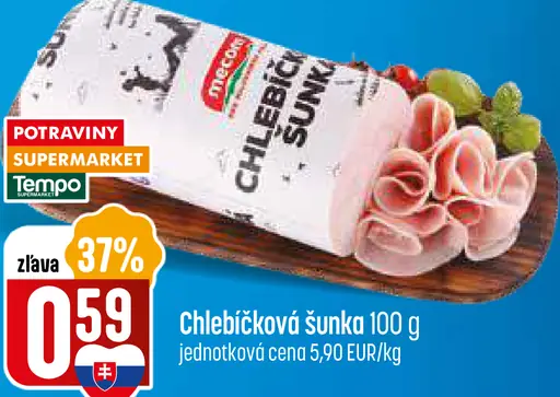 Mecom Chlebíčková šunka