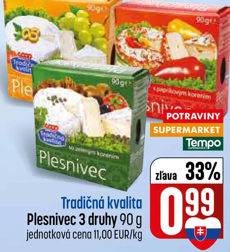 Tradičná kvalita Plesnivec syr