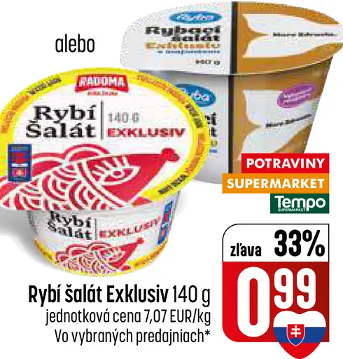 Rybi šalát Exklusiv