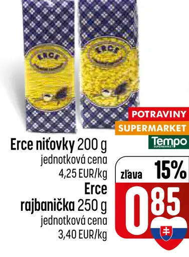 Erce nitkový syr