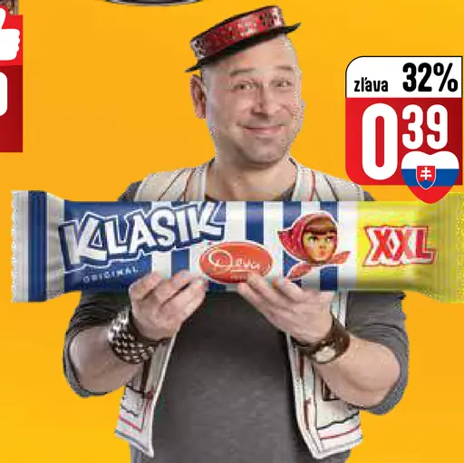 Deva Klasik čokoládová tyčinka