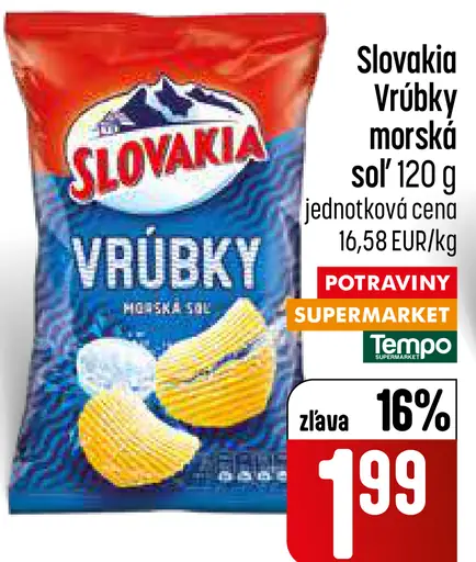 Slovakia Vrúbky morská soľ