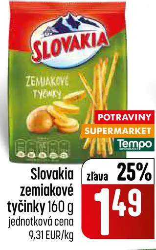 Slovakia Zemiakové tyčinky