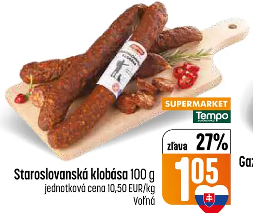 Staroslovanská klobása