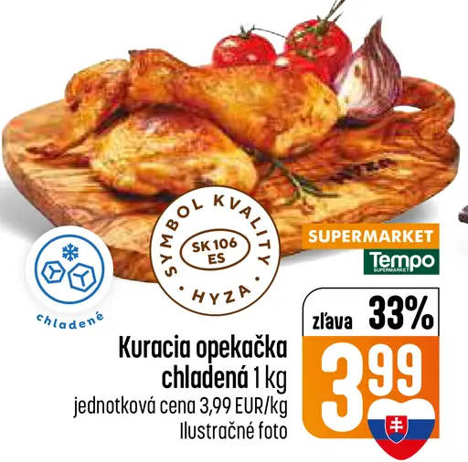 Kuracia opekáčka chladená