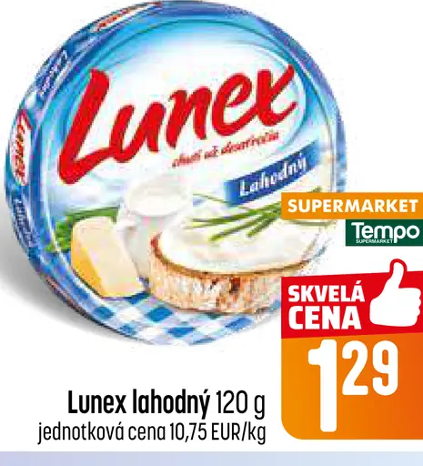 Lunex lahodný smotanový syr