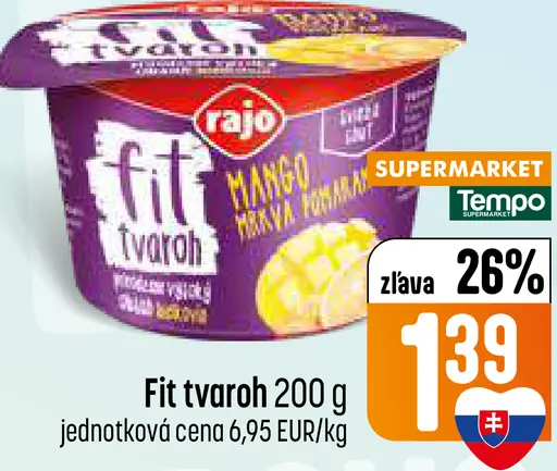 Rajo Fit tvaroh mangový