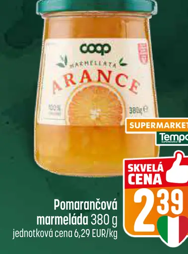 Coop Pomarančová marmeláda