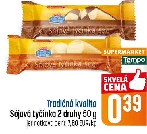 Tradičná kvalita sójová tyčinka rôzne druhy