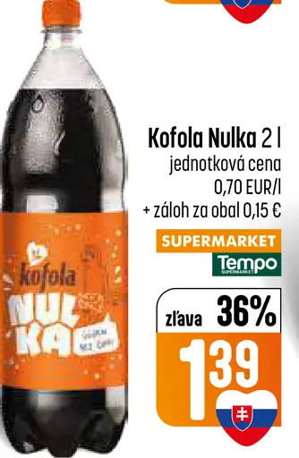 Kofola originál nealkoholický nápoj