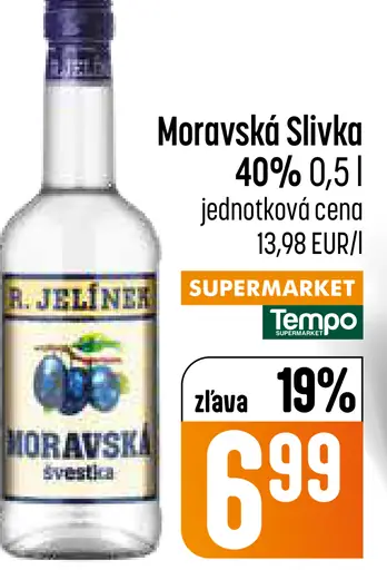 Moravská slivka 40 %