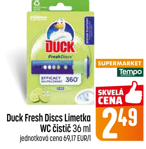 Duck Fresh Discs WC čistič