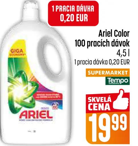 Ariel tekutý prací gél Color