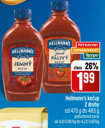 Hellmann's Kečup jemný
