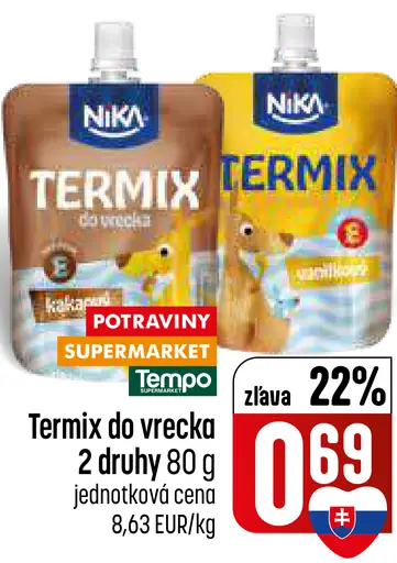 Nika Termix vo vrecúšku
