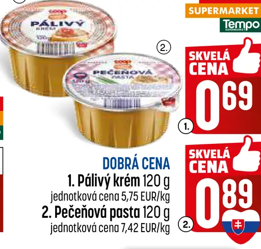 Pálivý krém nátierka