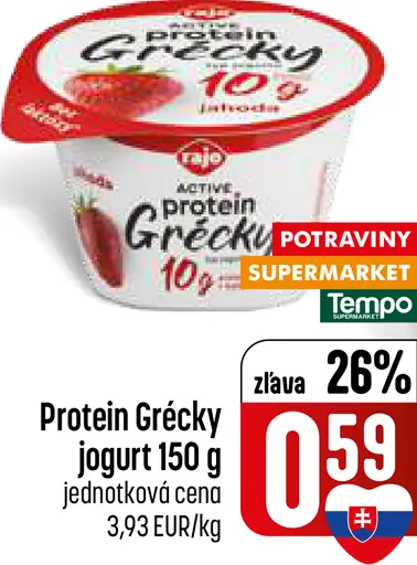 Rajo Protein Gréck y jogurt 10 %
