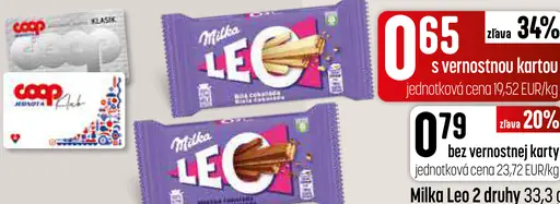 Milka Leo tyčinka