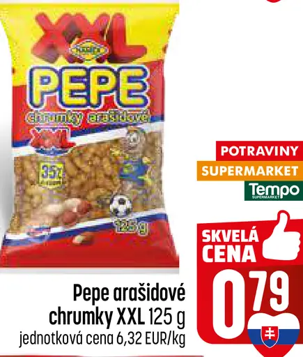 Pepe chrumky arašidové XXL