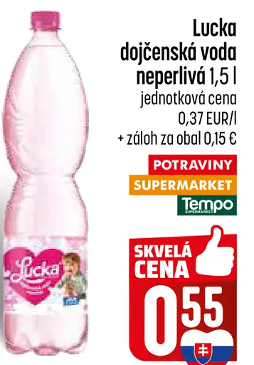 Lucka dojčenská voda