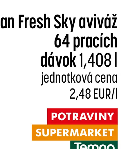 Silan avivážny prostriedok Fresh Sky