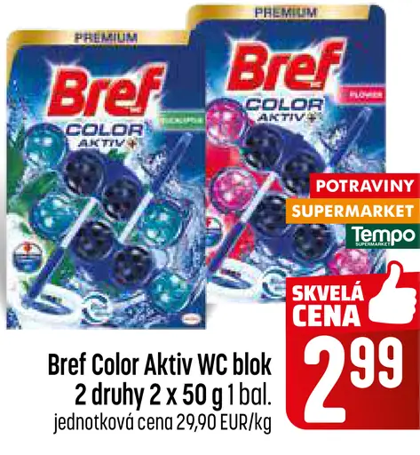 Bref WC blok Color Aktiv