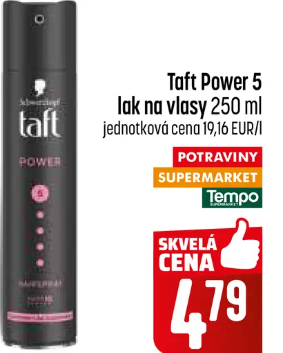 Taft Power 5 lak na vlasy