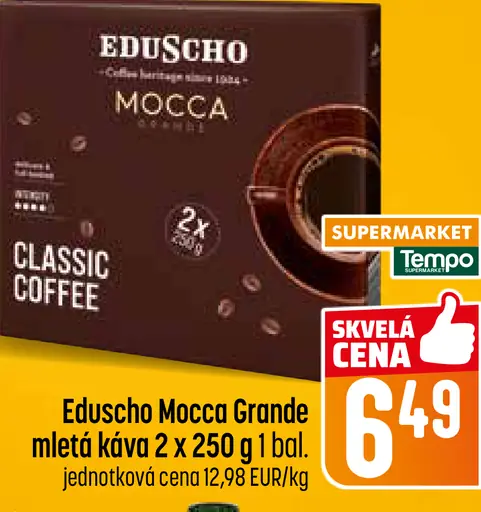 Eduscho Mocca Grande pražená mletá káva