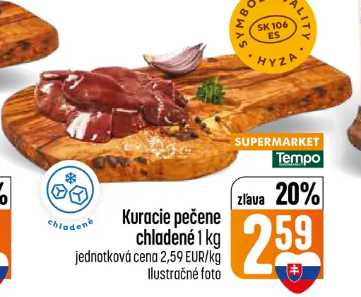 Kuracie pečené chladené