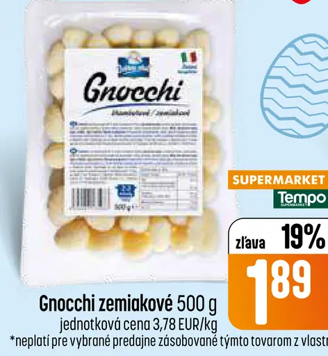 Tempo Gnocchi zemiakové