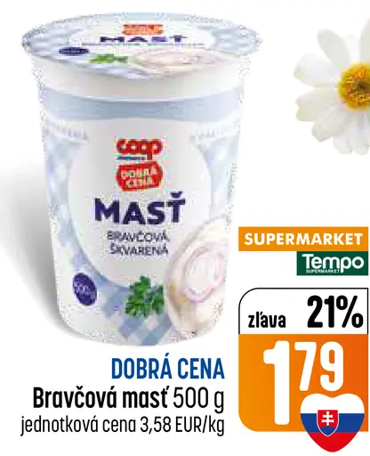 COOP Jednota Bravčová masť
