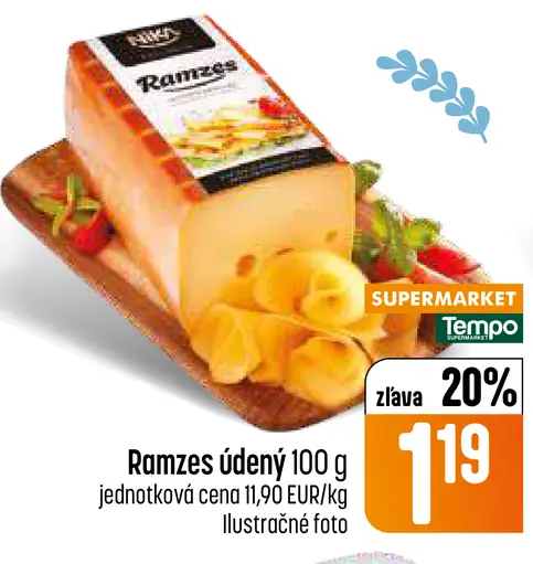 Ramzes údený ementálsky syr