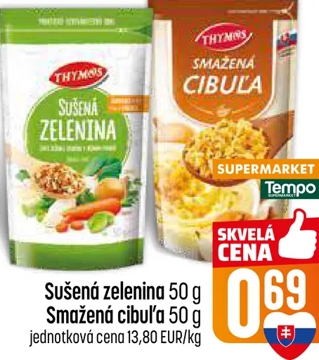 Thymos Smažená cibuľa