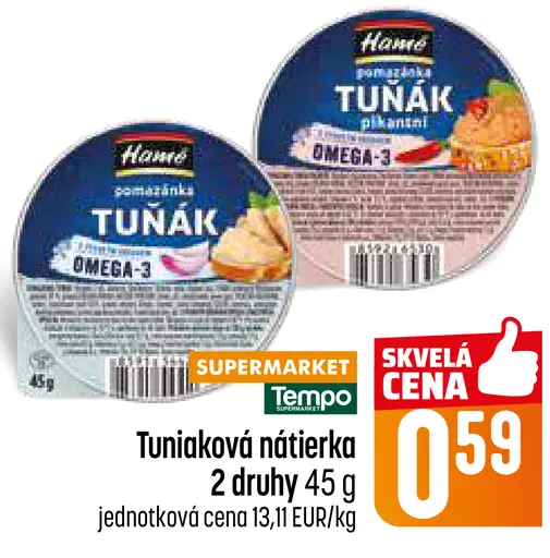 Hamé Tuniaková nátierka