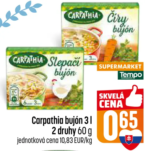 Carpathia bujón slepačí alebo číry