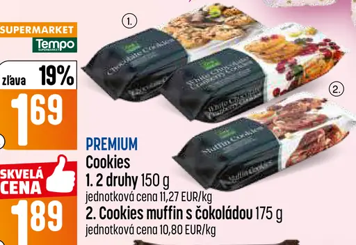 Premium Cookies sušienky