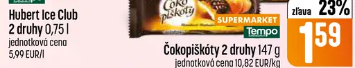 Čokopiškóty sušienky v čokoláde