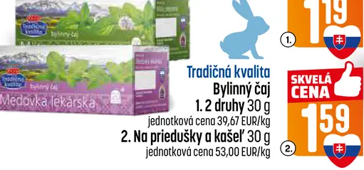 Tradičná kvalita Bylinný čaj