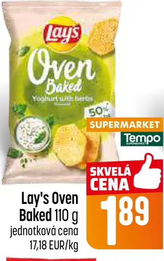 Lay's Oven Baked zemiakové čipsy