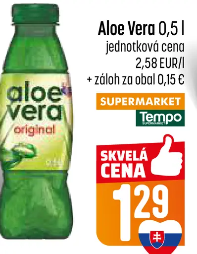 Aloe Vera originál nápoj