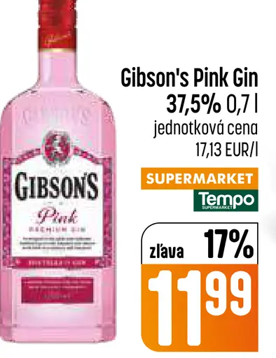 Gibson's Gin Pink 37,5%