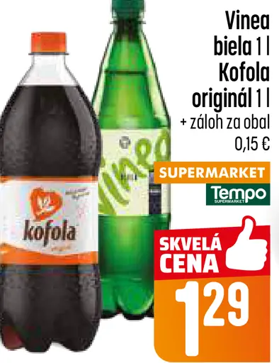 Kofola originál kolový nápoj